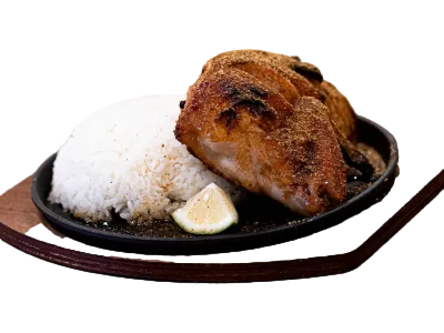 190 SPICY QUARTER LEG WITH RICE