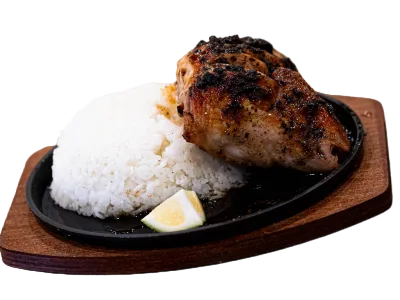 210 GARLIC CHICKEN BREAST WITH RICE