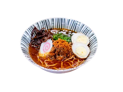 295 akakara tonkotsu ramen with egg