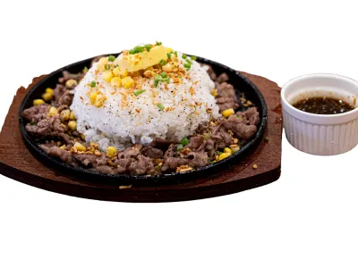 beef garlic rice