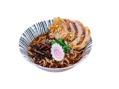 399 Black Garlic ramen with chasu