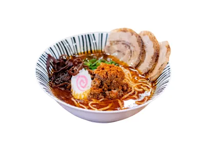 399 akakara ramen with chasu